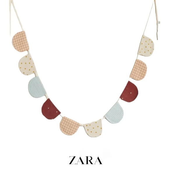 ZARA Home | Multicolored | COLORFUL GARLAND - Picture 1 of 9
